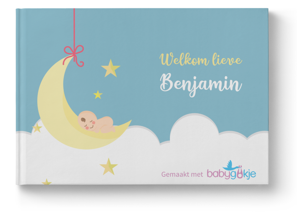 Cover babypool boekje jongen